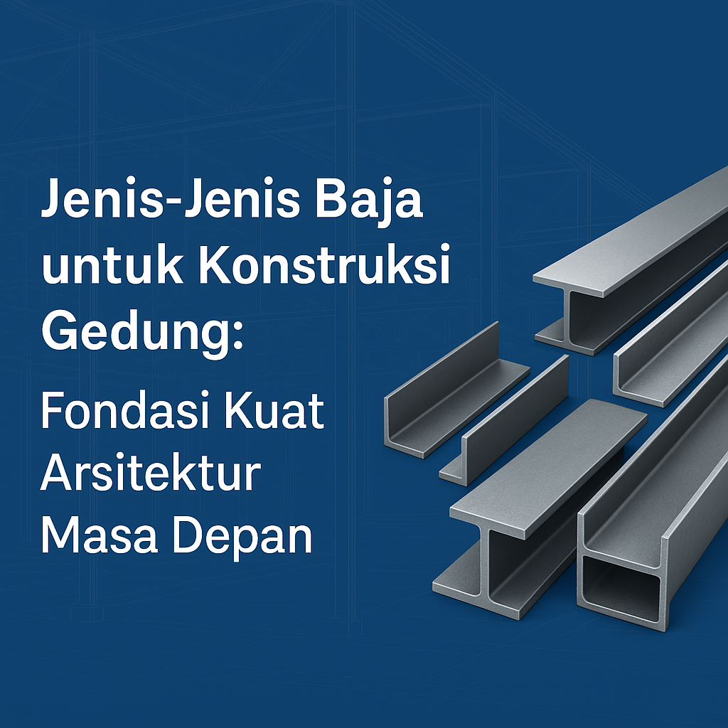 Jenis-Jenis Baja untuk Konstruksi Gedung Fondasi Kuat Arsitektur Masa Depan